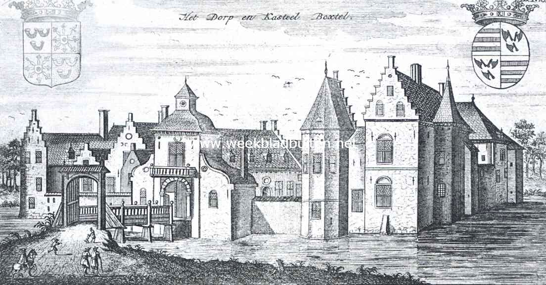 Het kasteel van Stapelen te Boxtel in de 17e eeuw