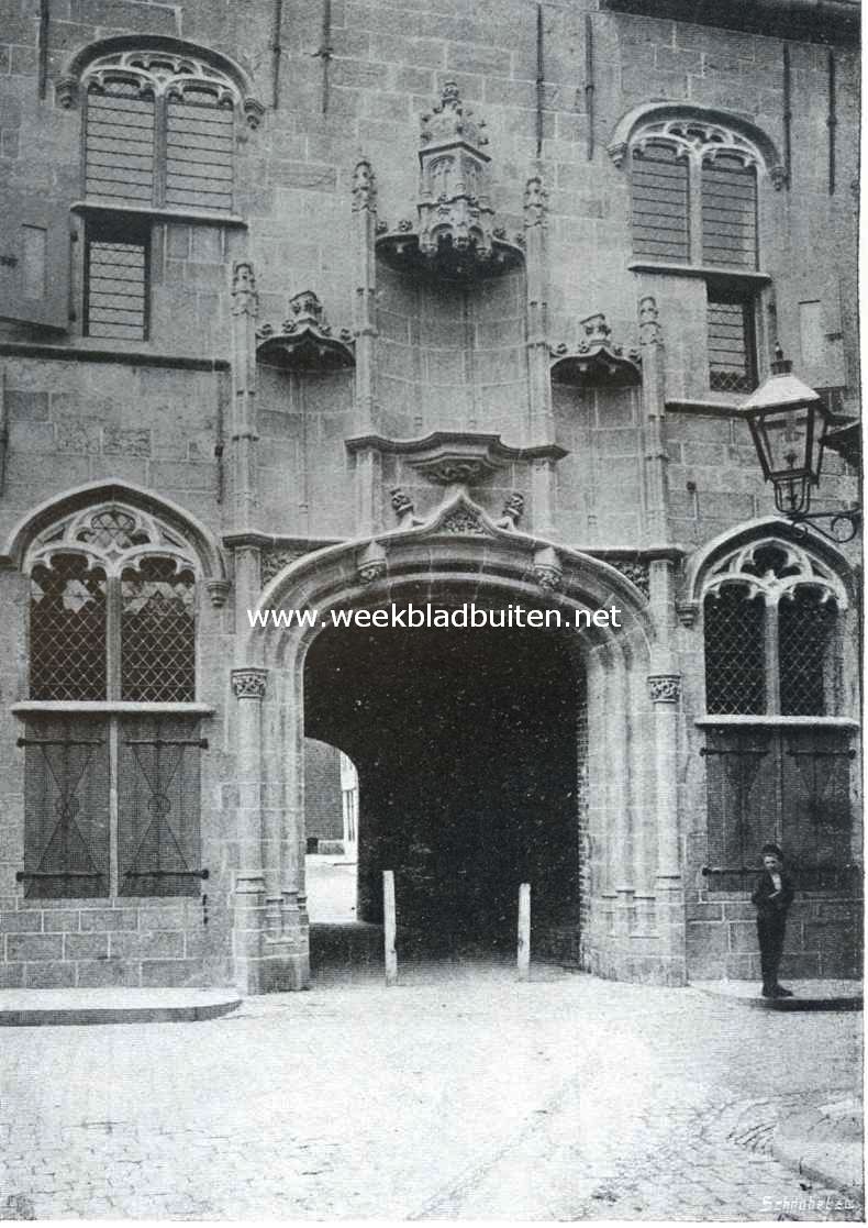 Behoud en bevordering van natuur- en stadsschoon. Abdijpoort te Middelburg