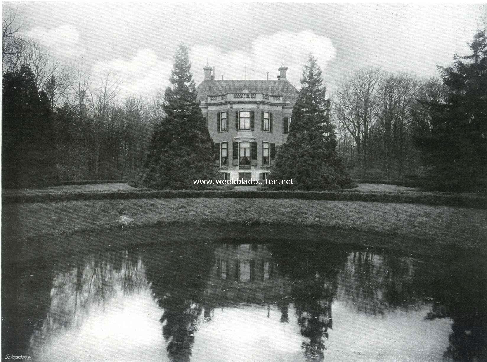 Huize Boschbeek bij Heemstede, achterzijde