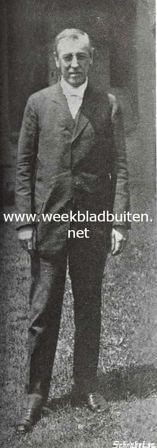 De presidentswisseling in de Vereenigde Staten. President Woodrow Wilson