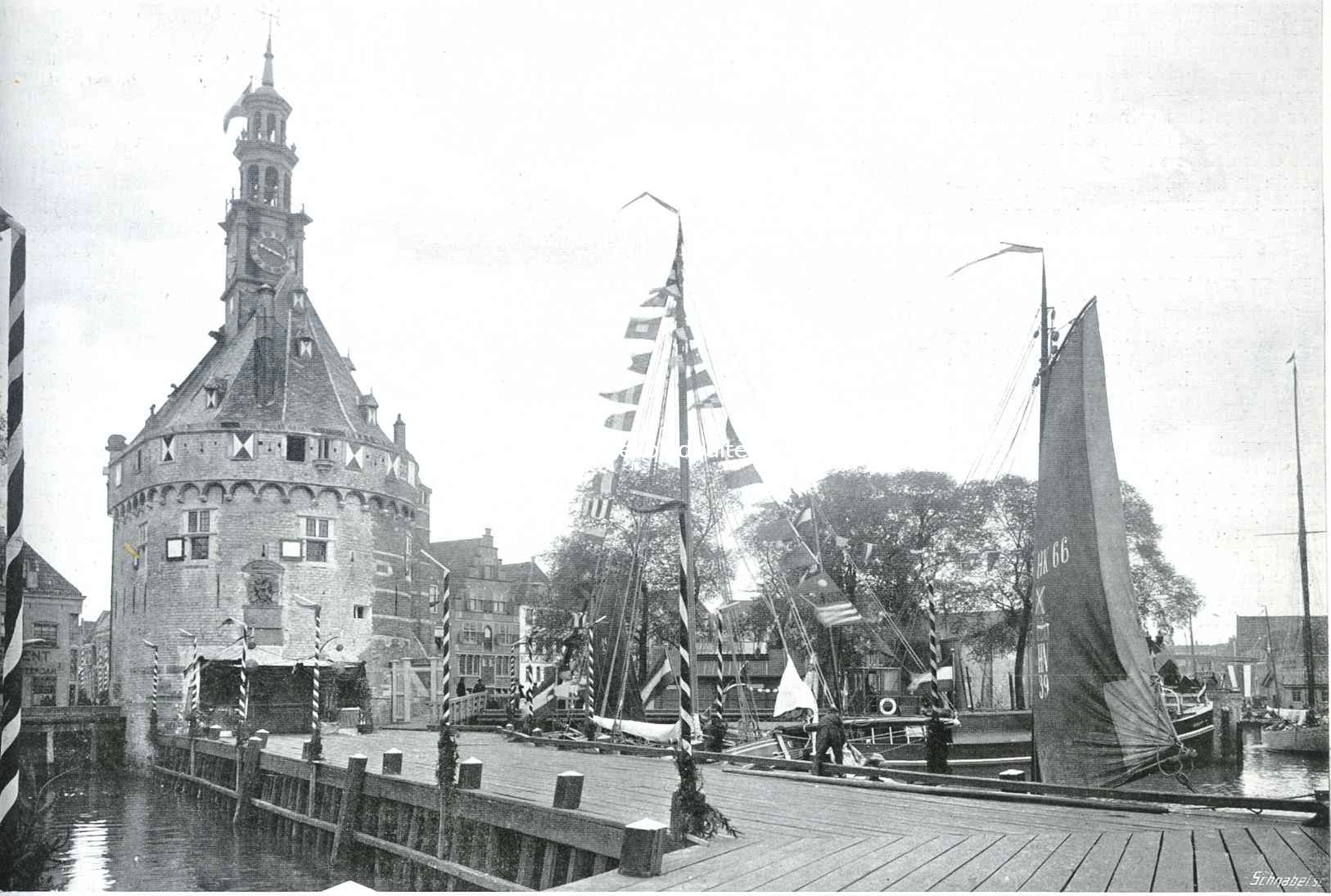 Hoorn aan de zeezijde tijdens de feesten