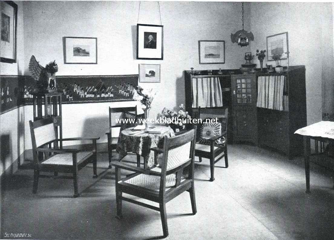 het Indische huis op de tentoonstelling 