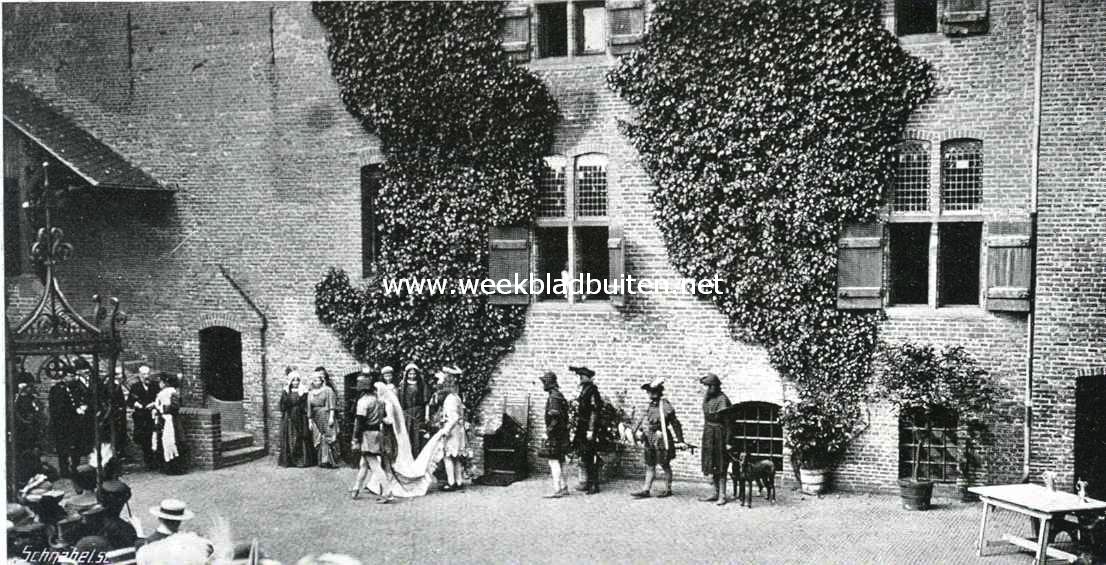 In 't kasteel van Hooft. Het slot van de vertooning van het treurspel 