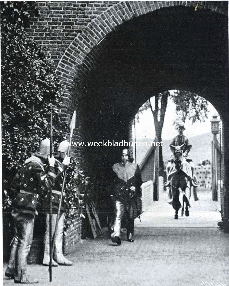 In 't kasteel van Hooft. De vertooning van het treurspel 