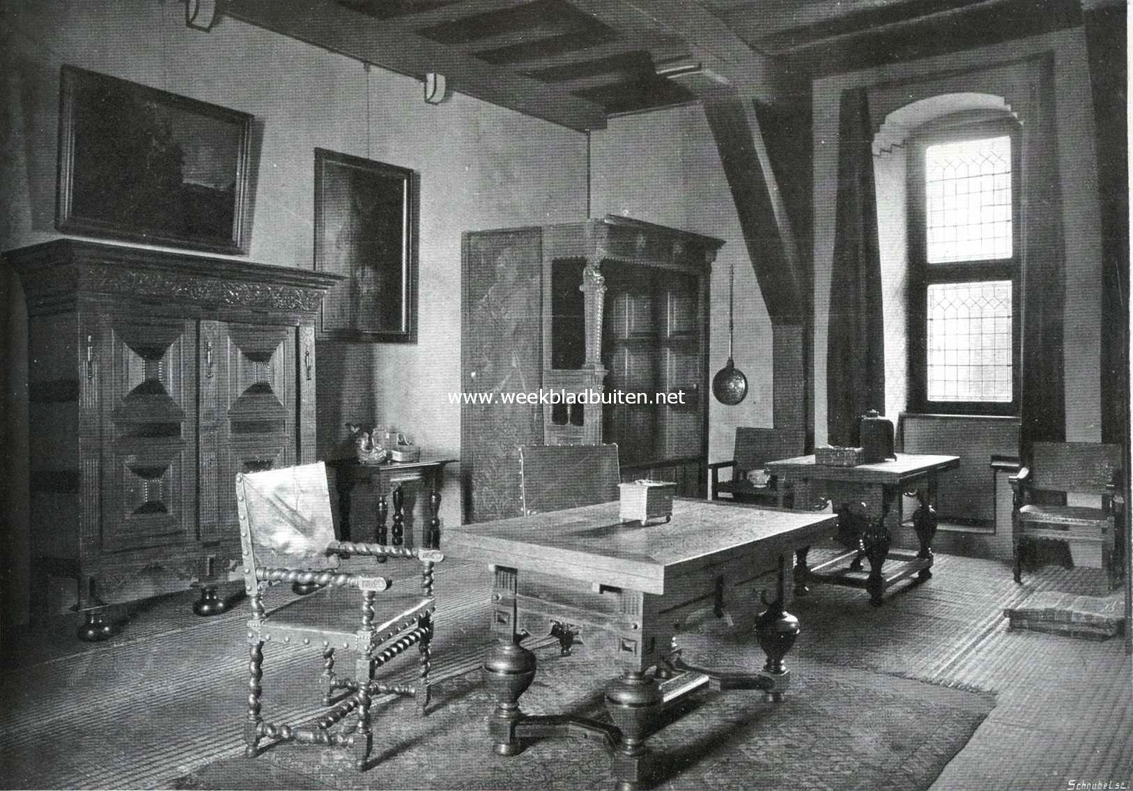 In 't kasteel van Hooft. Het Muiderslot. De 