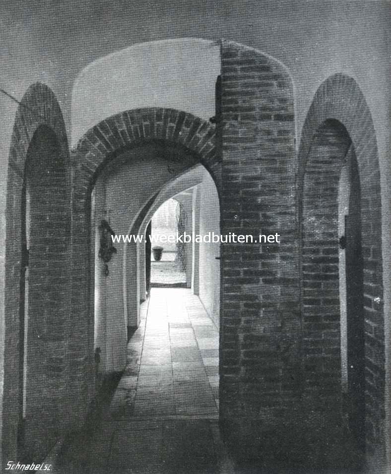 Keldergang in kasteel Renswoude