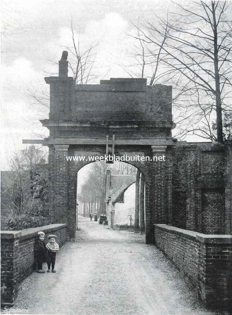 Overblijfselen van kasteel Batenburg bij Vianen