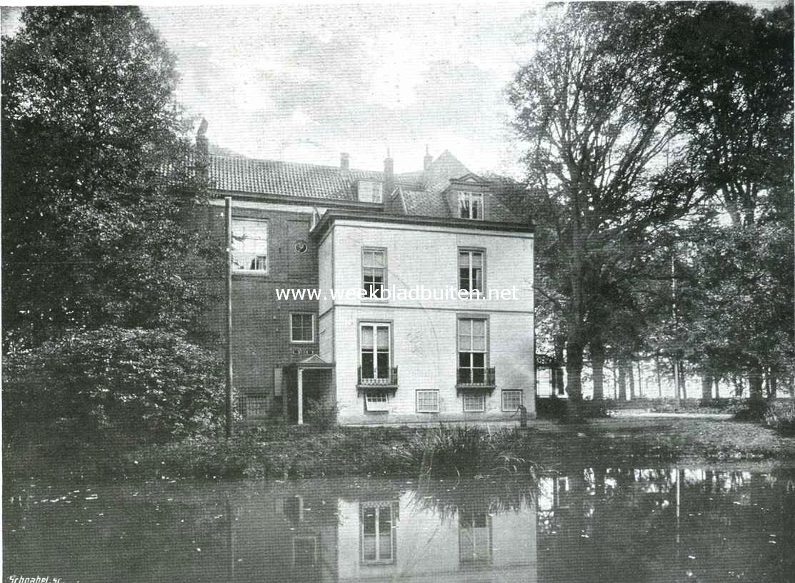 Schey-Beeck. Huize Schey-Beeck van ter zijde gezien