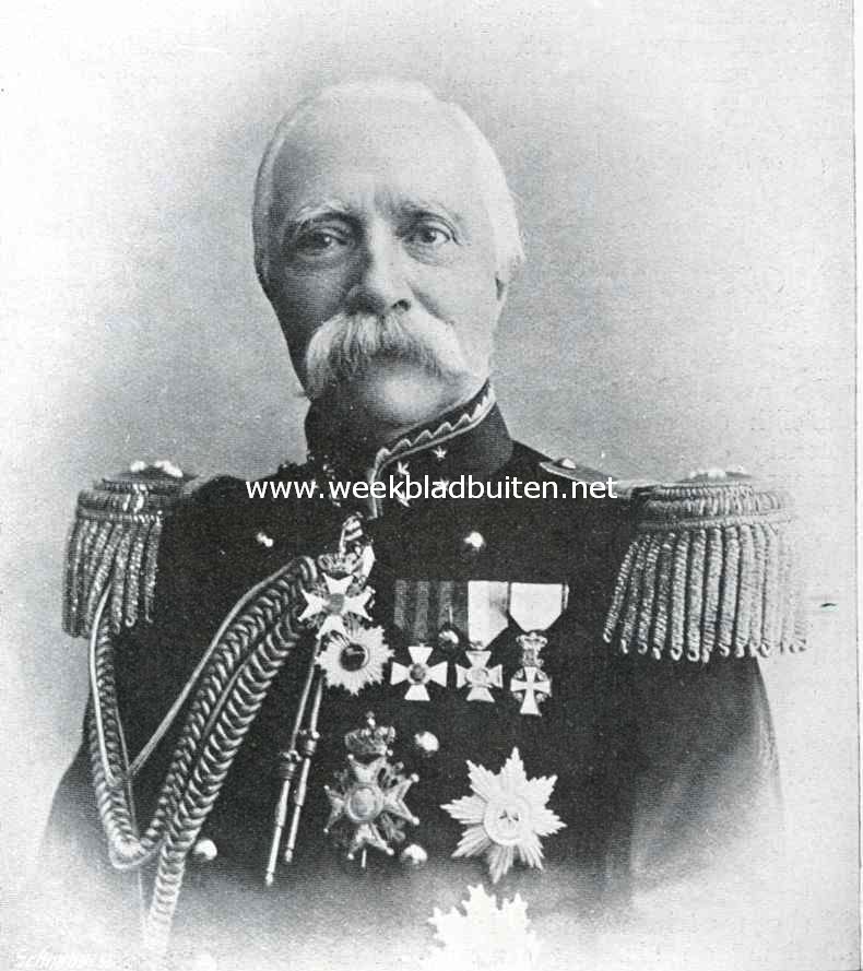 Minister van Staat J.W. Bergansius overleden. Gepensionneerd luitenant-generaal. Van 1888-1890 en 1901-1903 minister van oorlog
