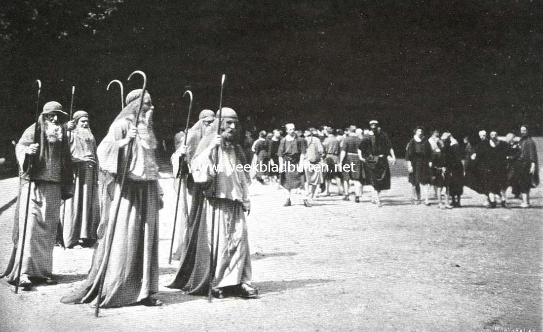 Oedipus en de Oedipus-vertooning op Sonsbeek te Arnhem. De komst der grijsaards.