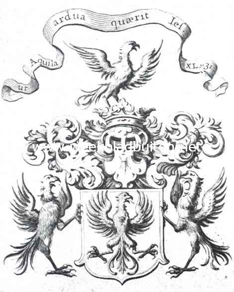 Het kasteel en de heerlijkheid Rosendaal. Het wapen der van Arnhems