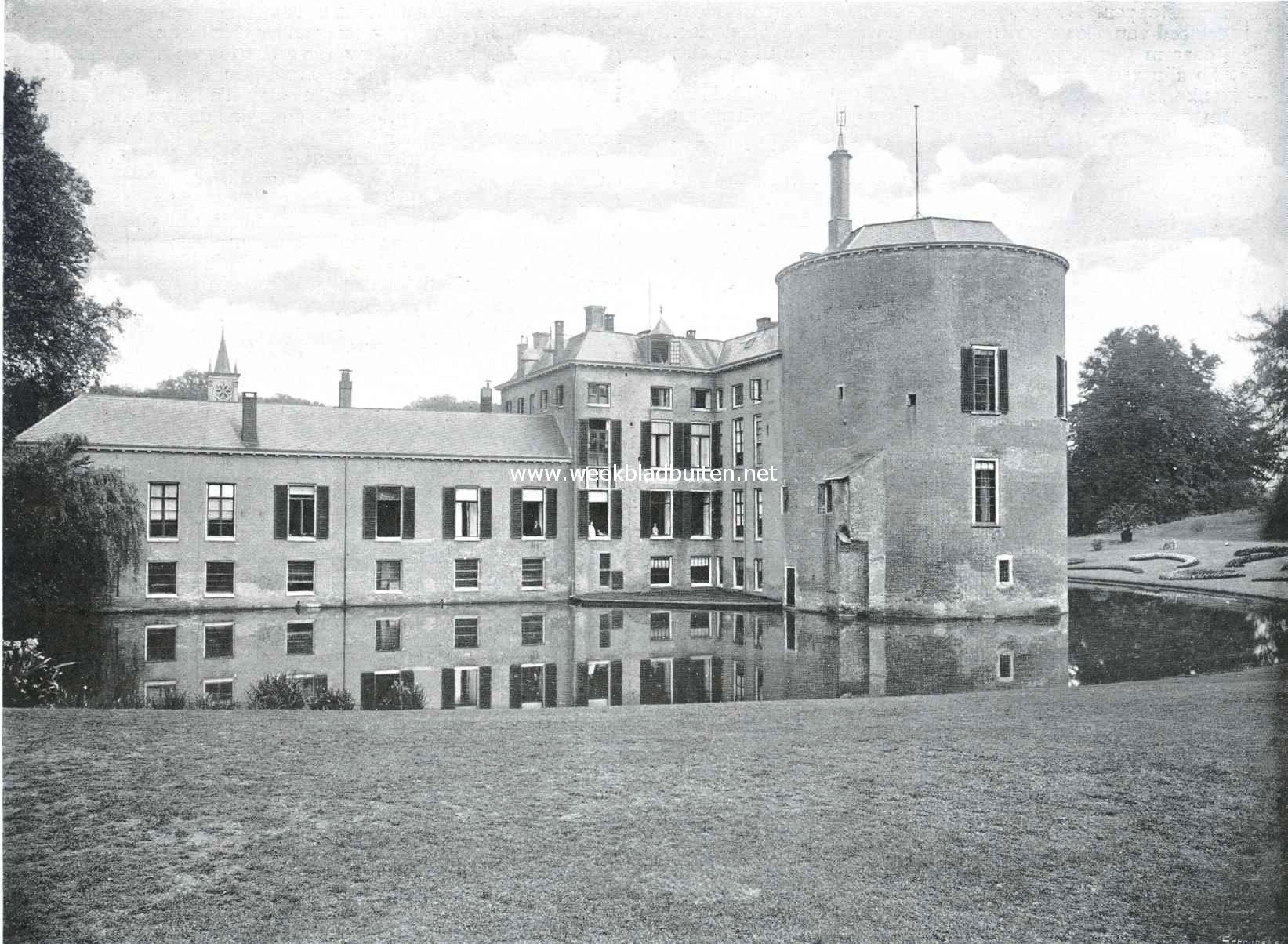 Het kasteel Rosendaal. Achterzijde