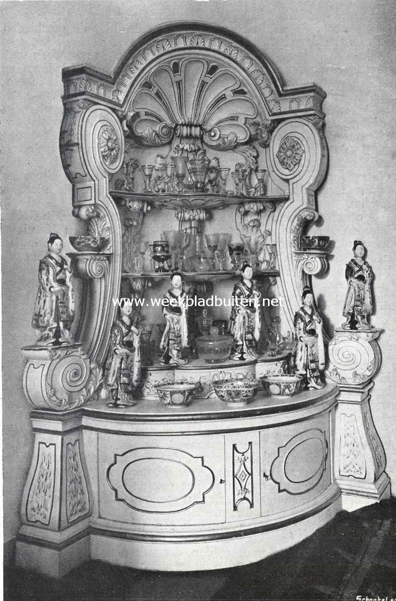 Het kasteel Rosendaal. Buffet Lodewijk XIV