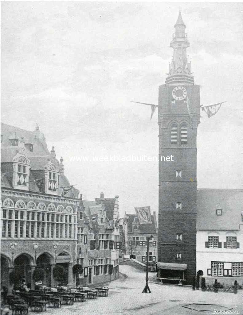 De Intern. Tentoonstelling te Gent. Een kijkje op Oud-Vlaanderen
