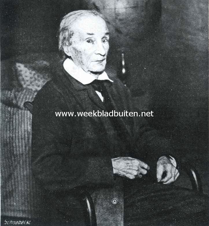De Fransche entomologg J.H. Fabre, die dezerdagen zijn 90en geboortedag viert
