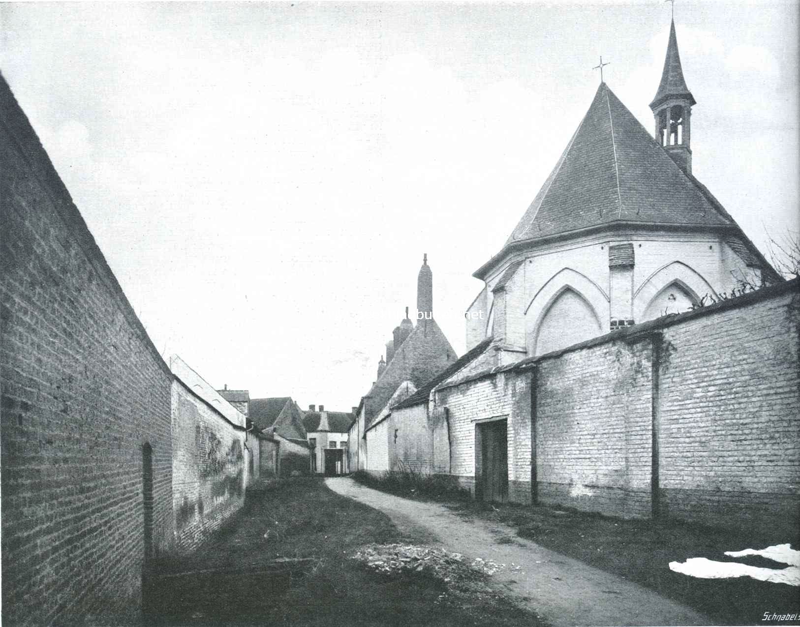 Diksmuide. Achter het Begijnhof