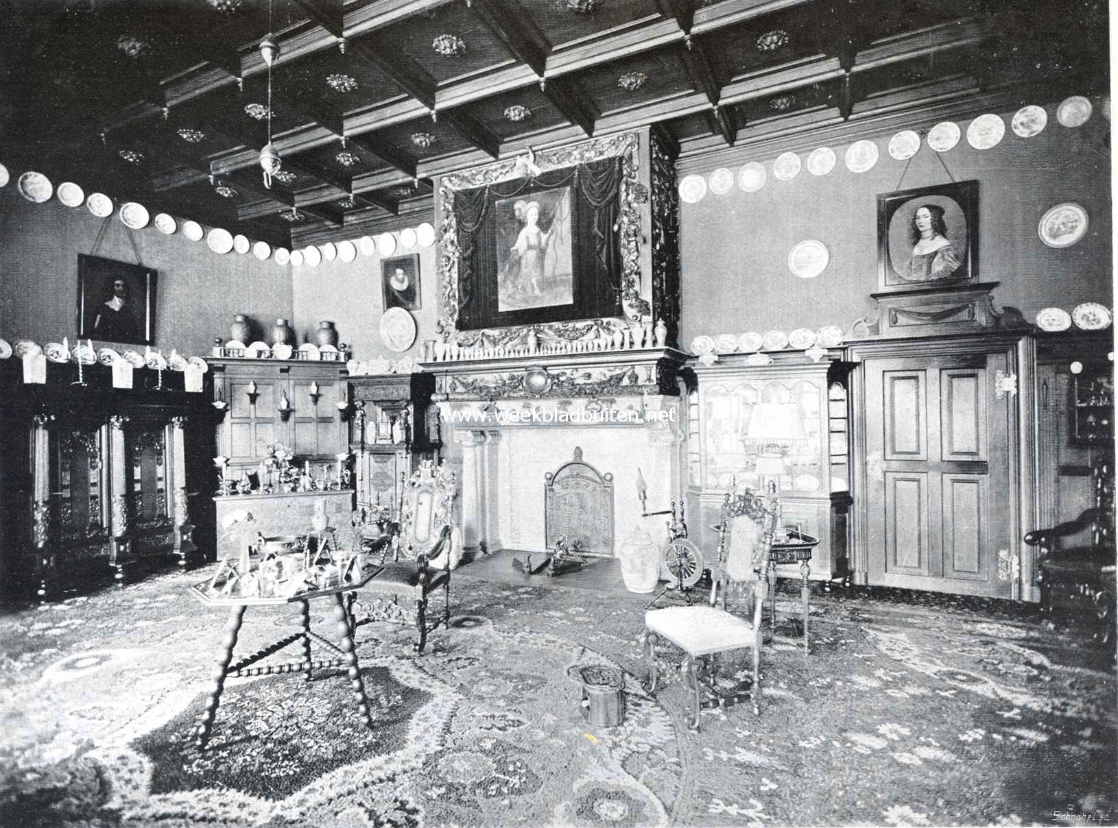 Het Huis te Vorden. Hoek van de groote zaal