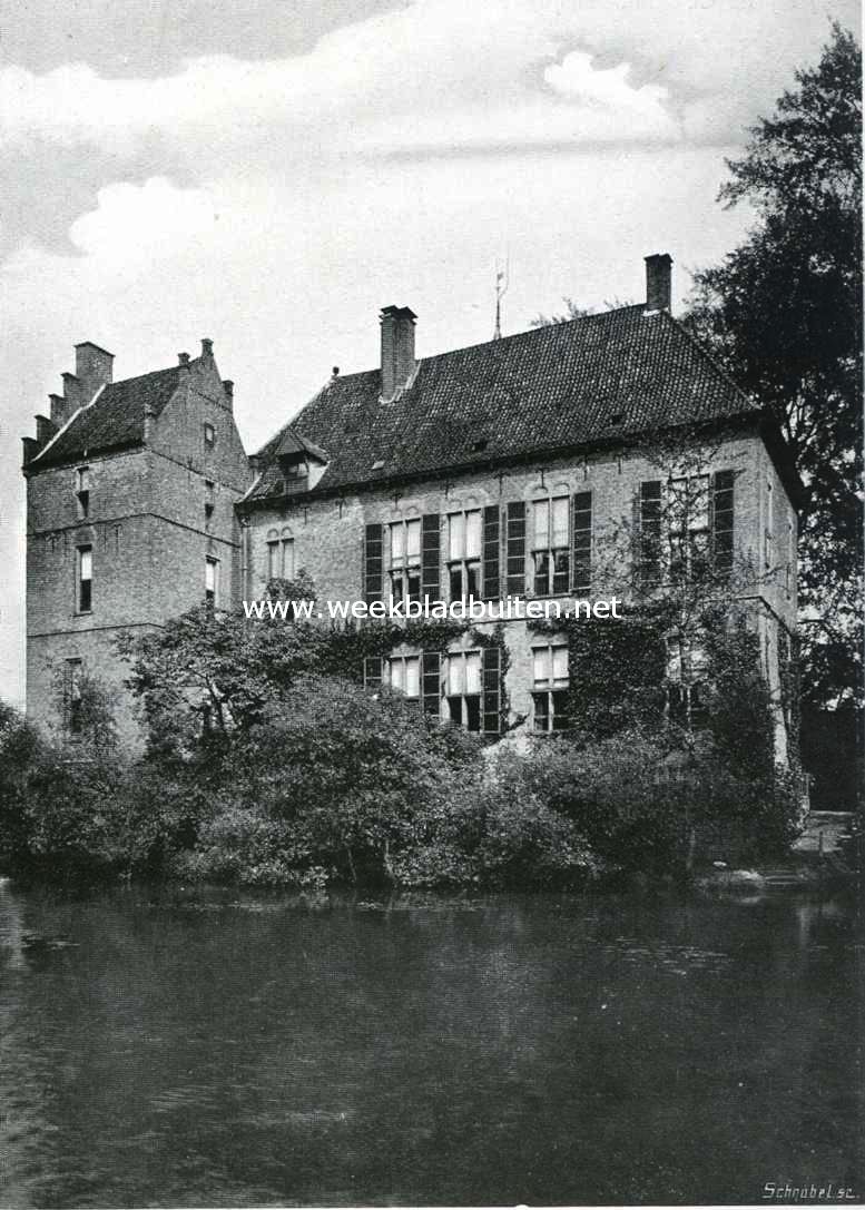 Het Huis te Vorden. Gezien van de zuid-westzijde