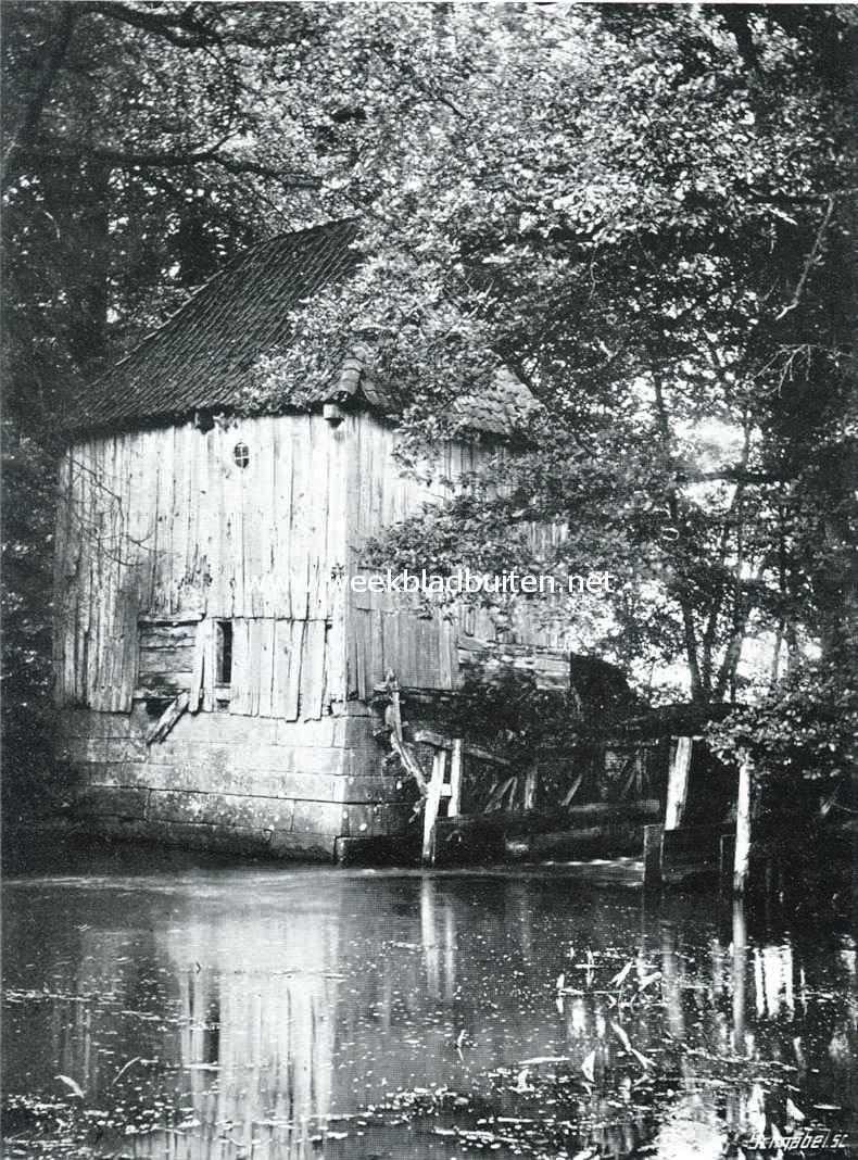 Het Huis te Vorden. De oude watermolen bij 't Huis te Vorden
