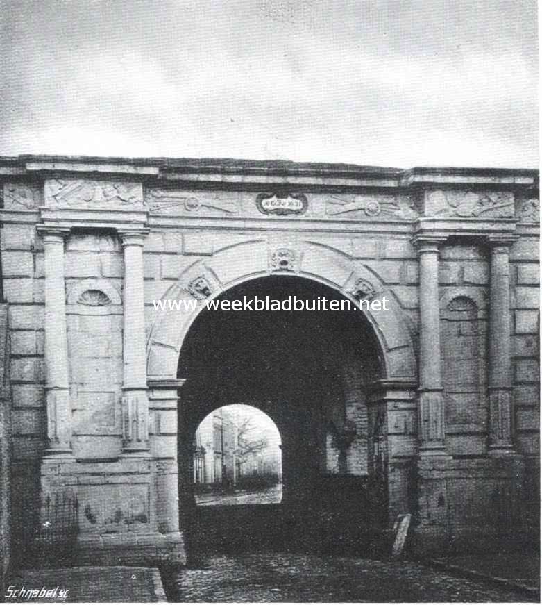 Sloopend herboren-Nederland. De voormalige Heerepoort te Groningen, afgebroken in 1875