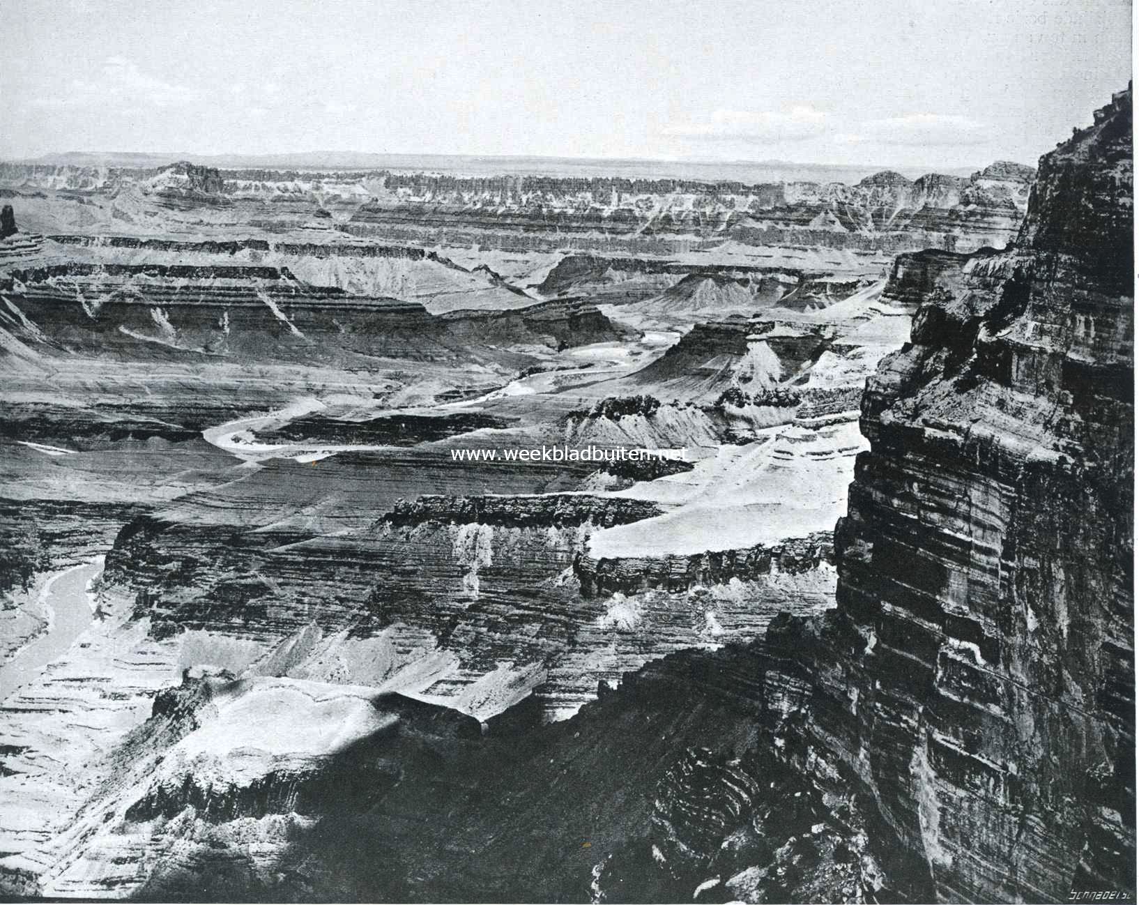 De Grand Canyon van Arizona. In den Grand Canyon
