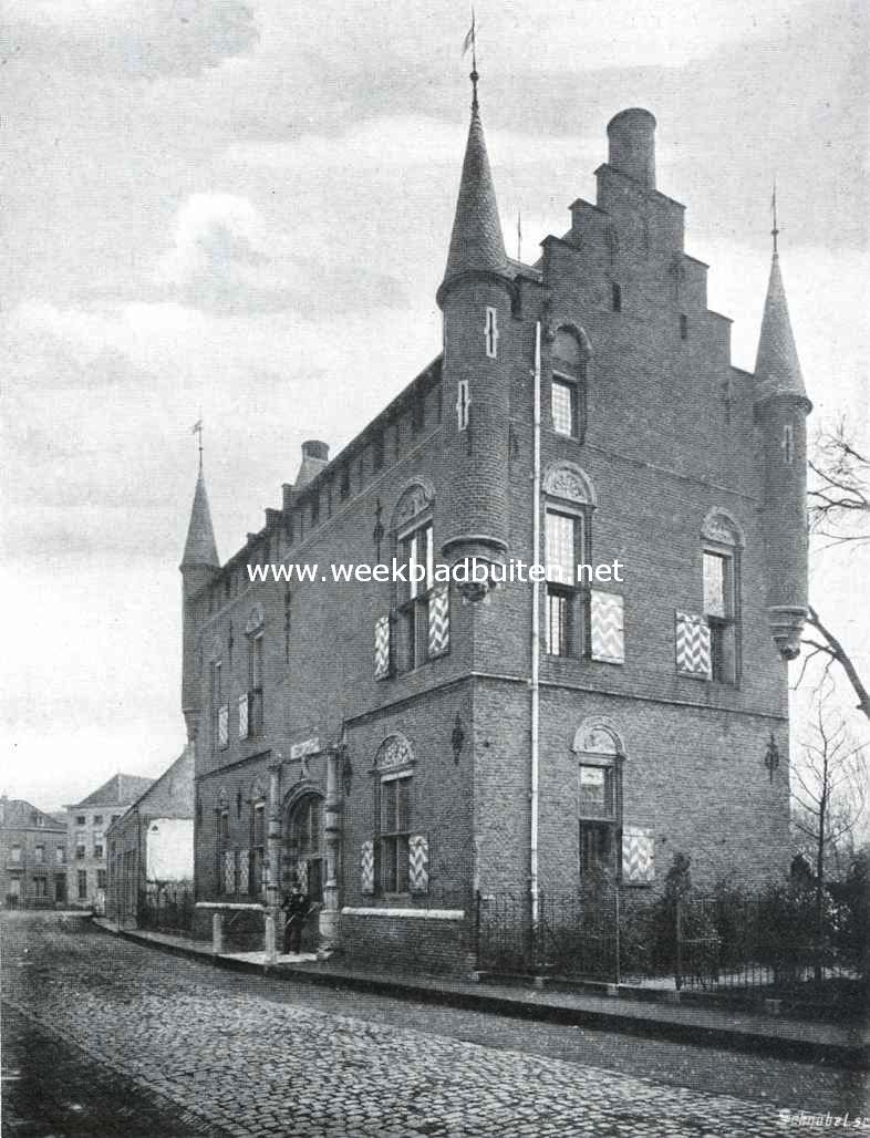 Het huis van Maarten van Rossum. Voorgevel