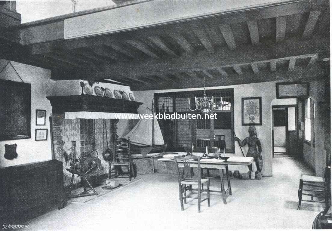 Het Huis Bethlehem te Gorinchem. De huiskamer