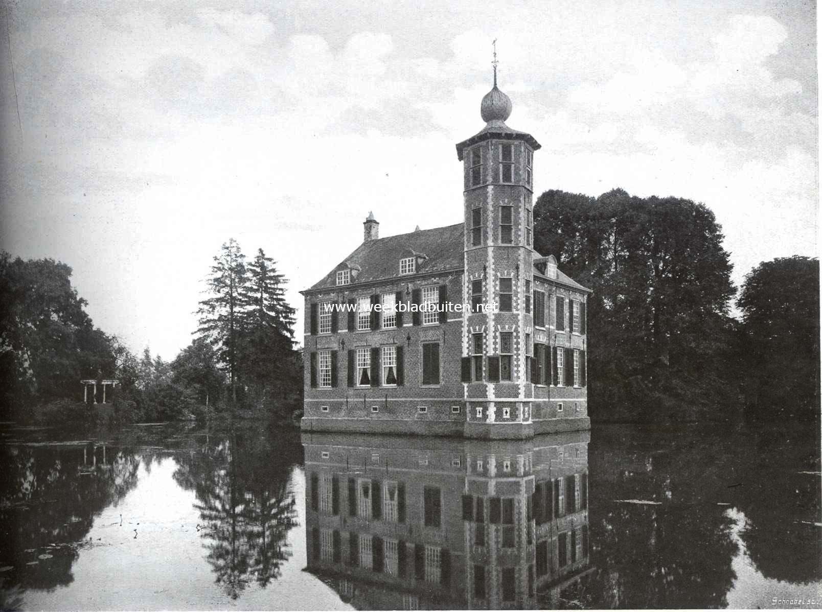 Kasteel Bouvigne. Achterzijde