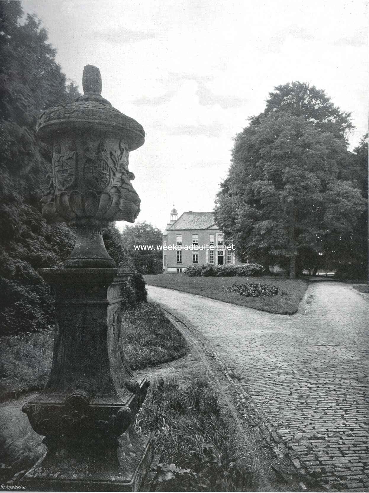 Gezicht op kasteel Hackfort bij Vorden