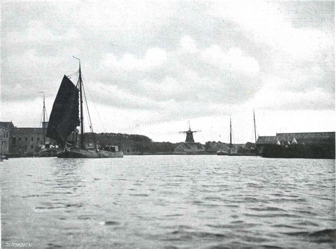 Grouw. Aan het Grootscheepsvaarwater