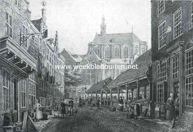 Sloopend herboren-Nederland. IV. Een eeuw slooperswerk in Den Haag. De Schoolstraat met de oude vischbanken