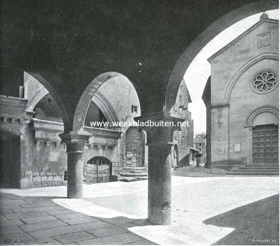 Viterbo, plein San Pellegrino