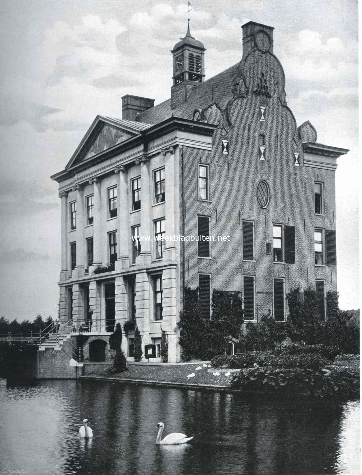 Het kasteel Ter Horst bij Loenen op de Veluwe