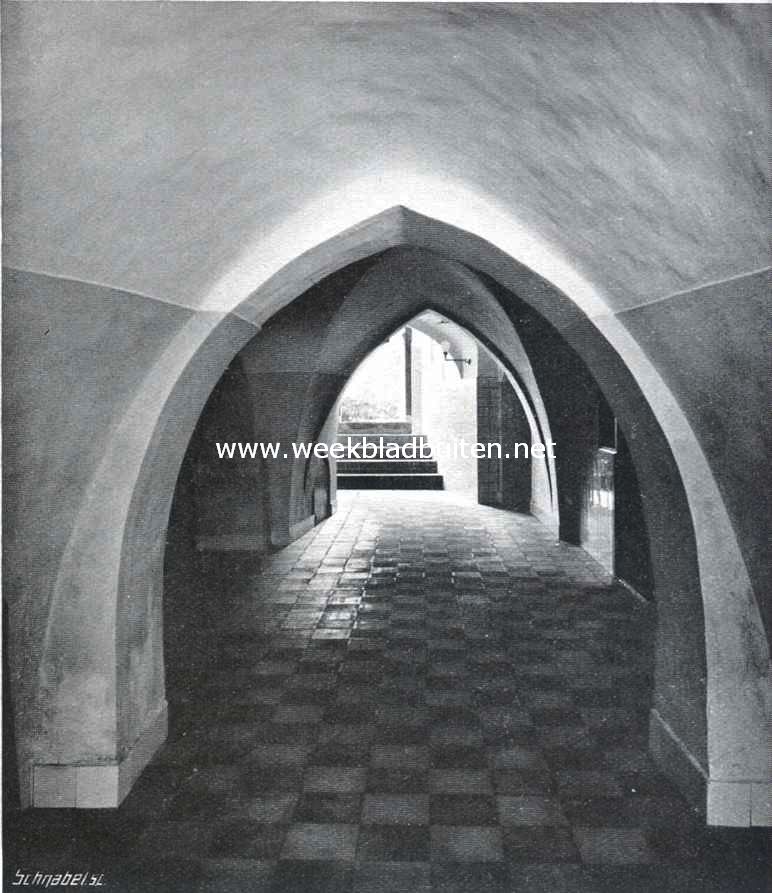 Kasteel Ter Horst. De keldergewelven