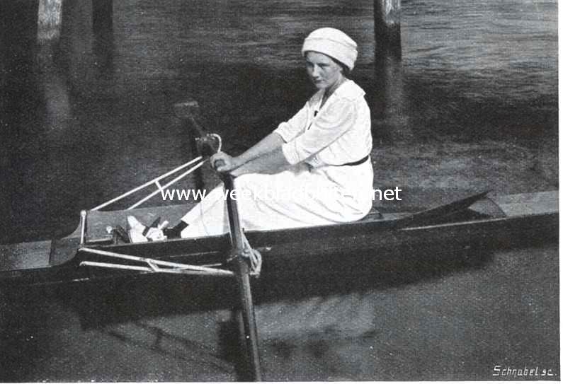 De roeiwedstrijd van 