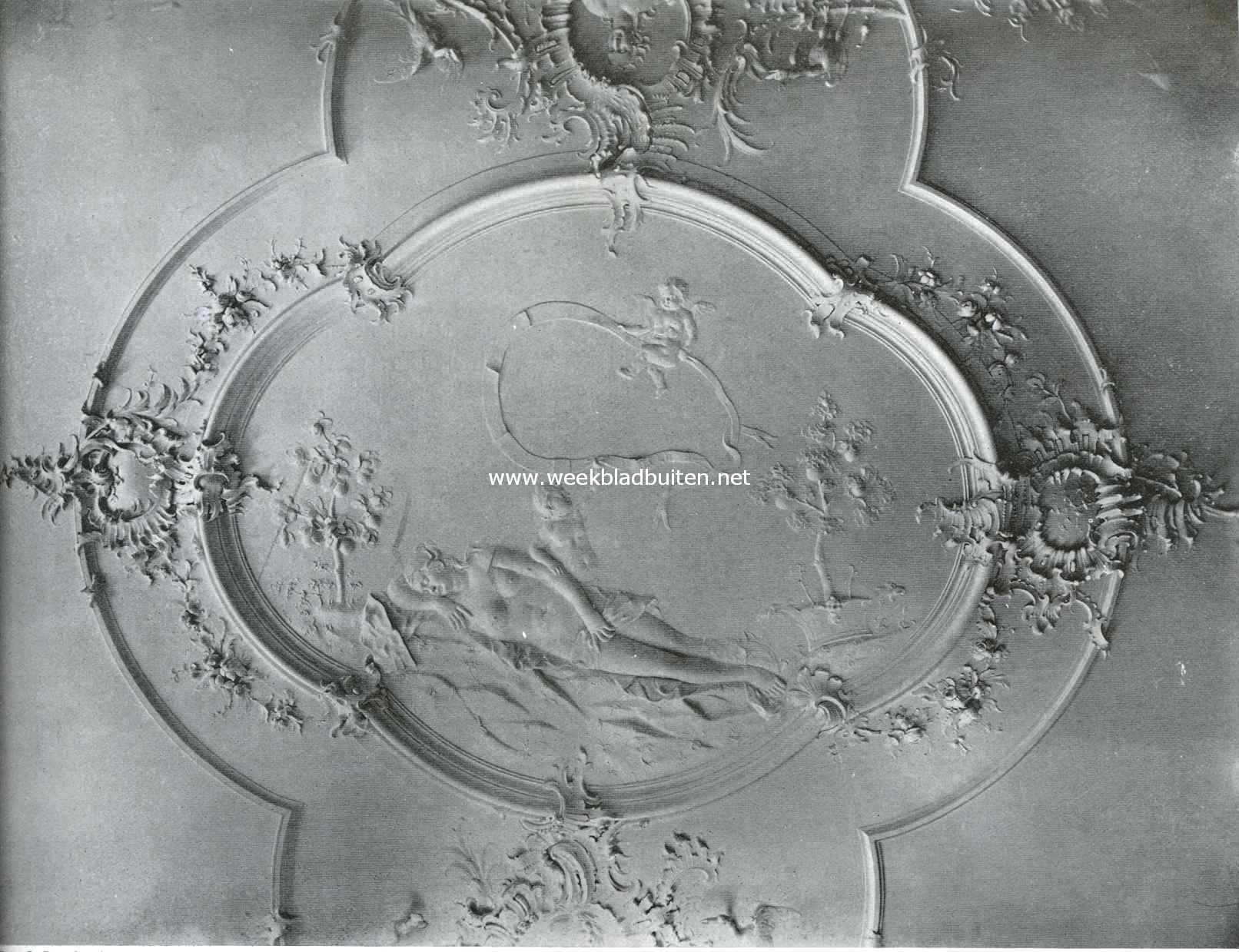 Het Huis te Ruurlo. Plafond in de Groote Zaal