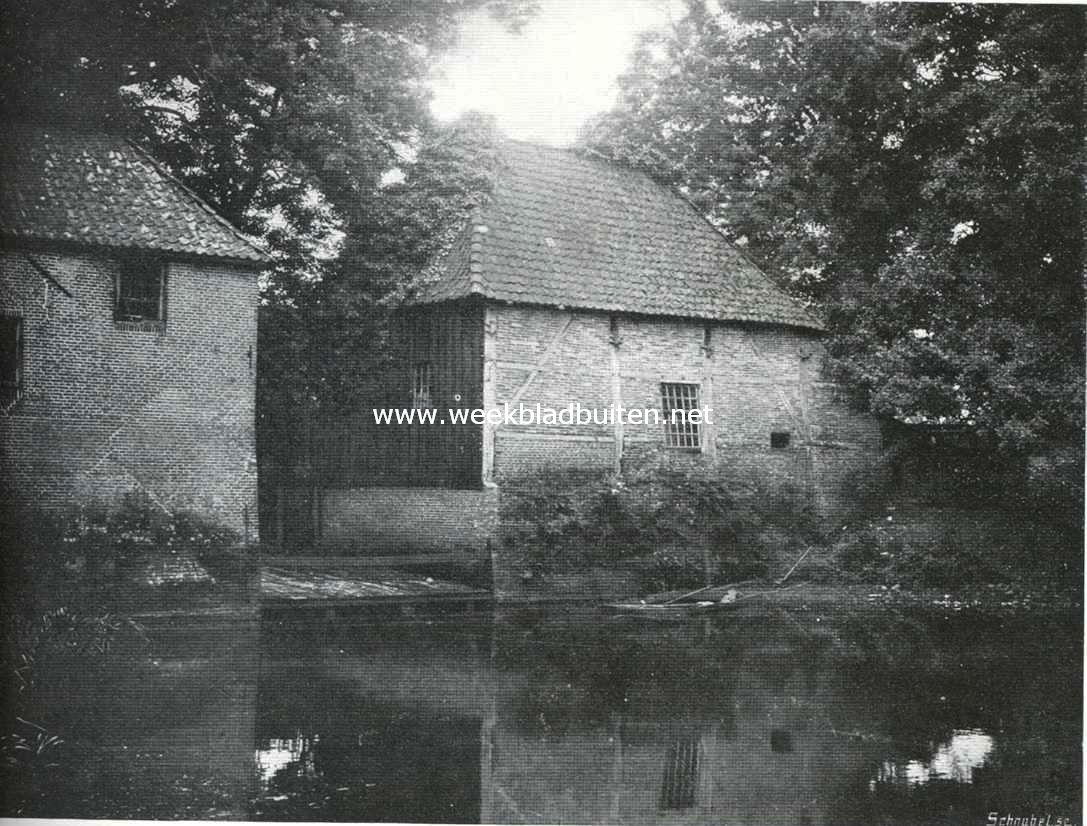 Het Huis te Ruurlo. Watermolen bij het Huis te Ruurlo