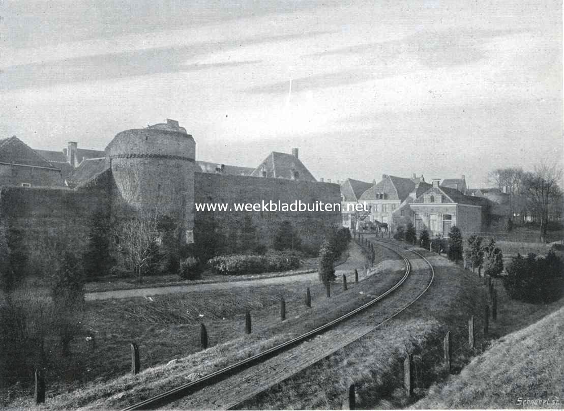 Elburg. Bij de wallen van Elburg