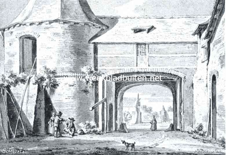 Sloopend herboren-Nederland VII (Slot). In en bij Sittard, St. Stevensweert, Geul, Venlo, Gennep. De Nierspoort te Gennep in 1787. Gesloopt in het begin der 19e eeuw