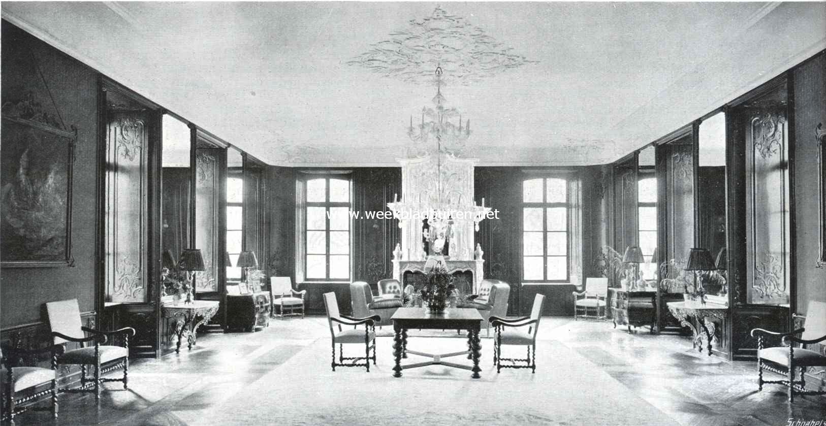 Het kasteel Hillenrade te Swalmen. De Groote Zaal