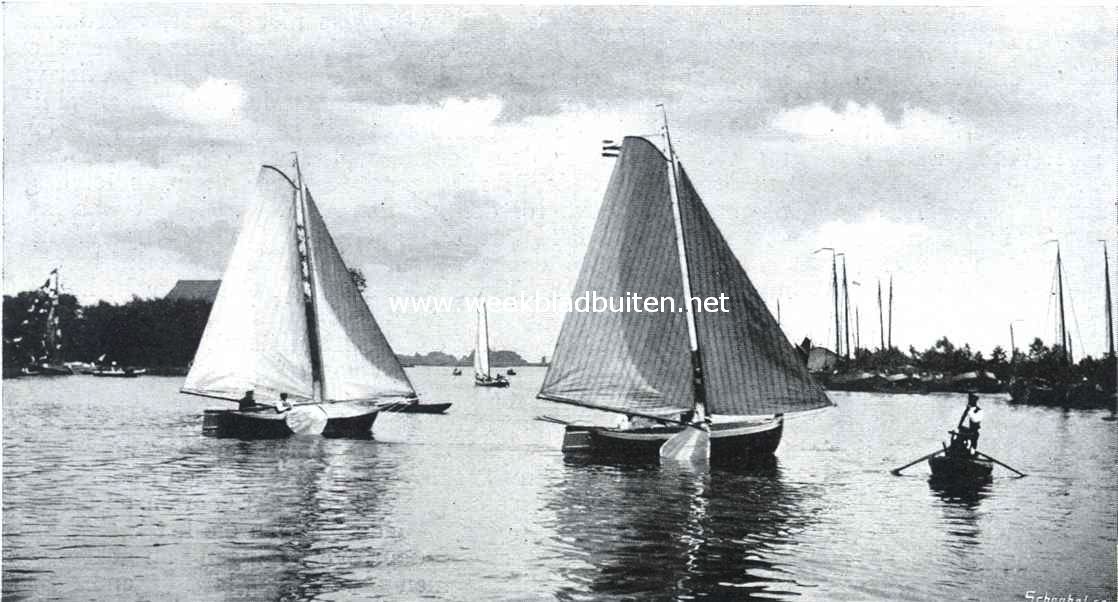 Friesland's water. Zondags op de Pikmeer
