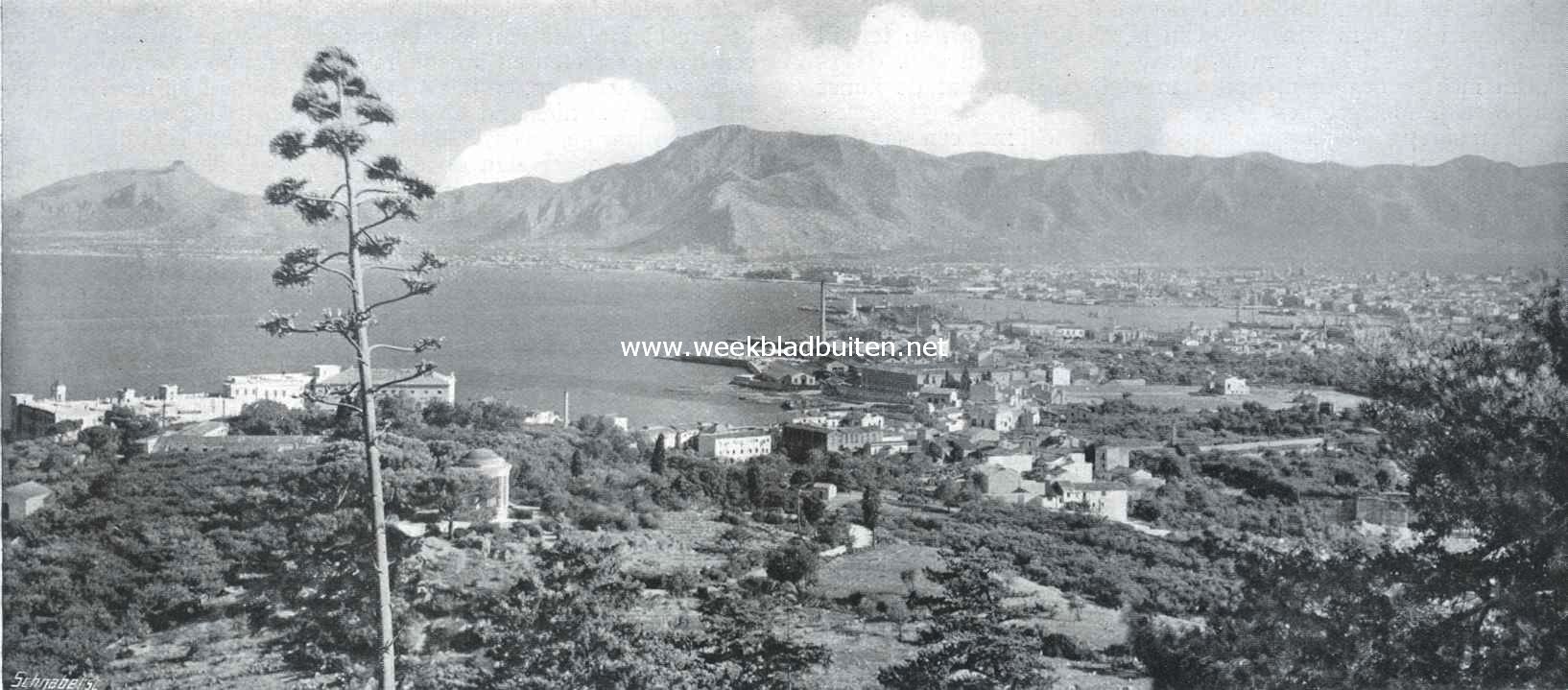 Gezicht op Palermo