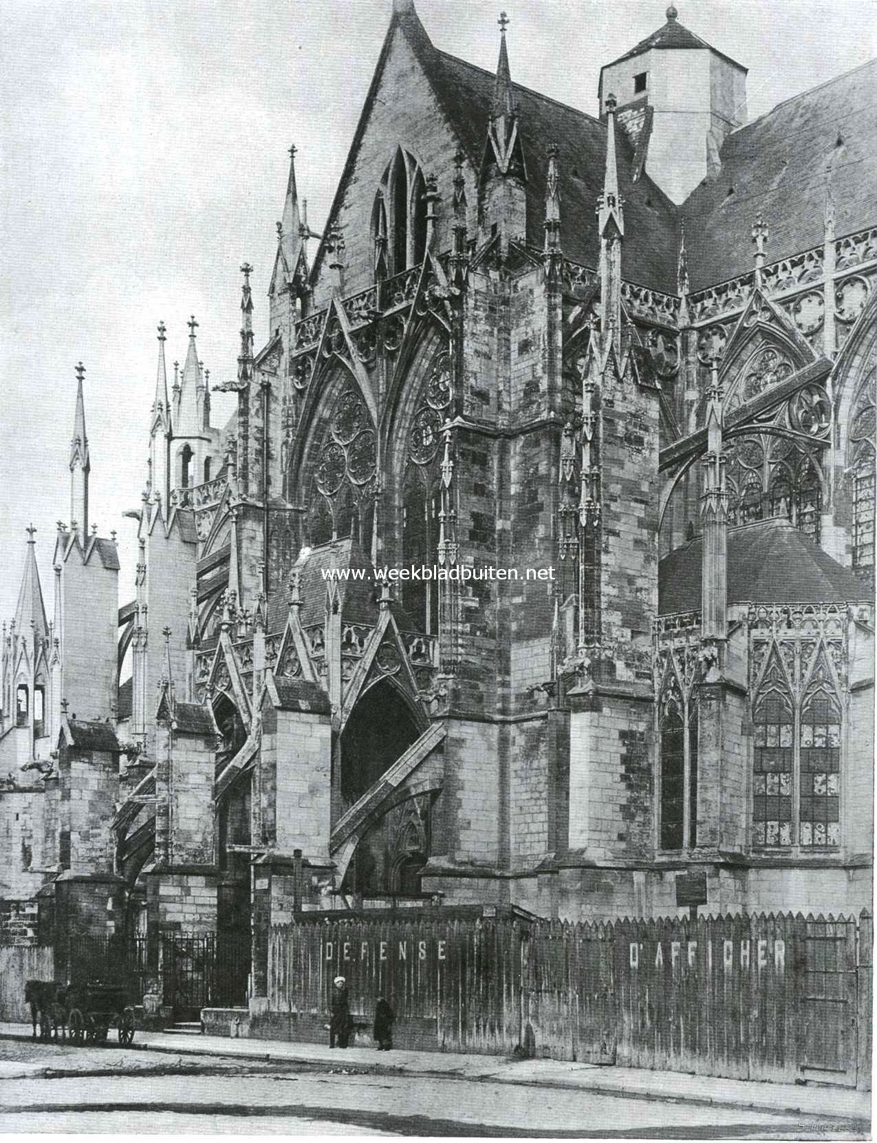 Troyes. Kruisbeuk van de St. Urbaine