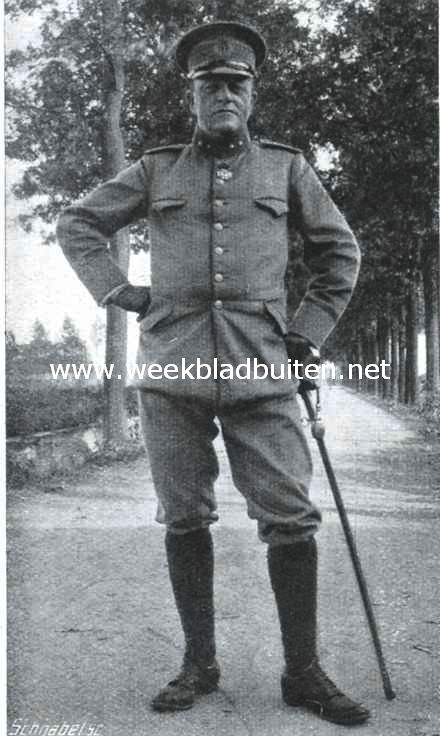 Albert Vogel als compagniescommandant in het gemobiliseerde leger