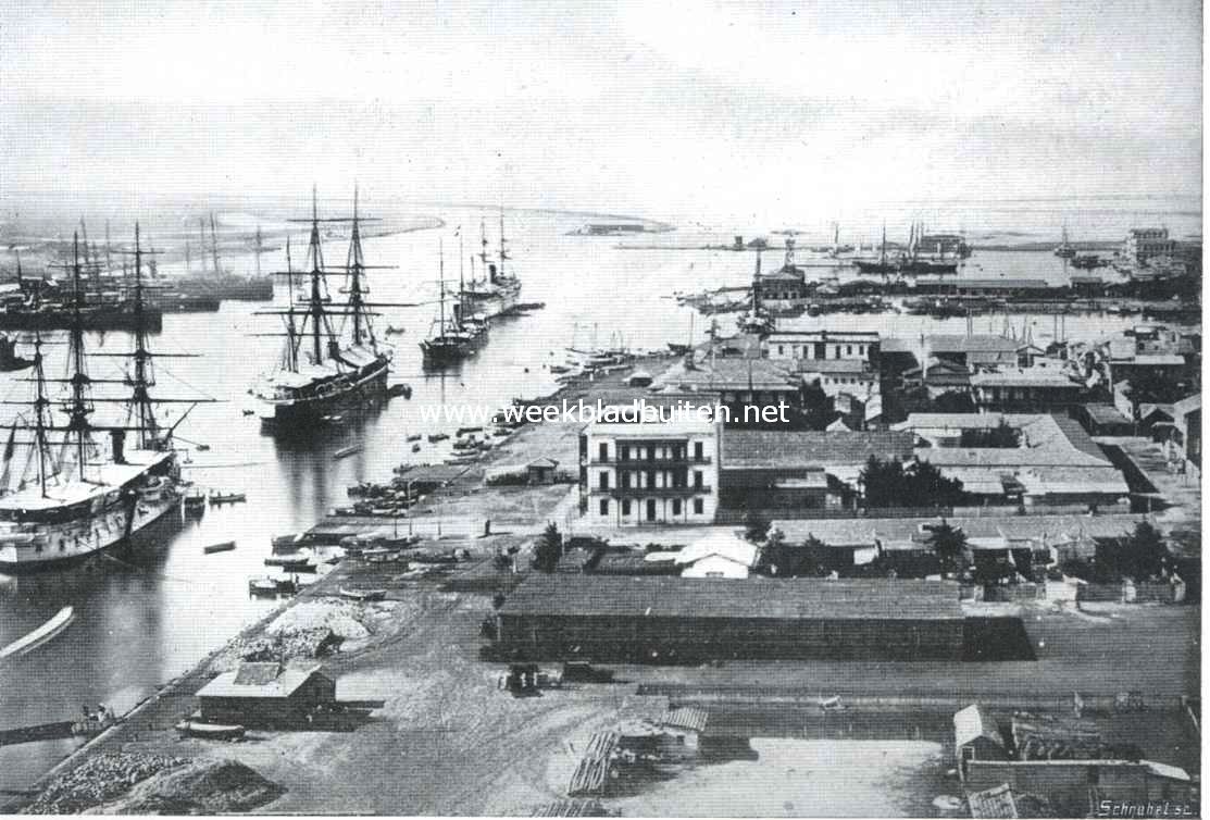 Port-Said en het Suez-kanaal