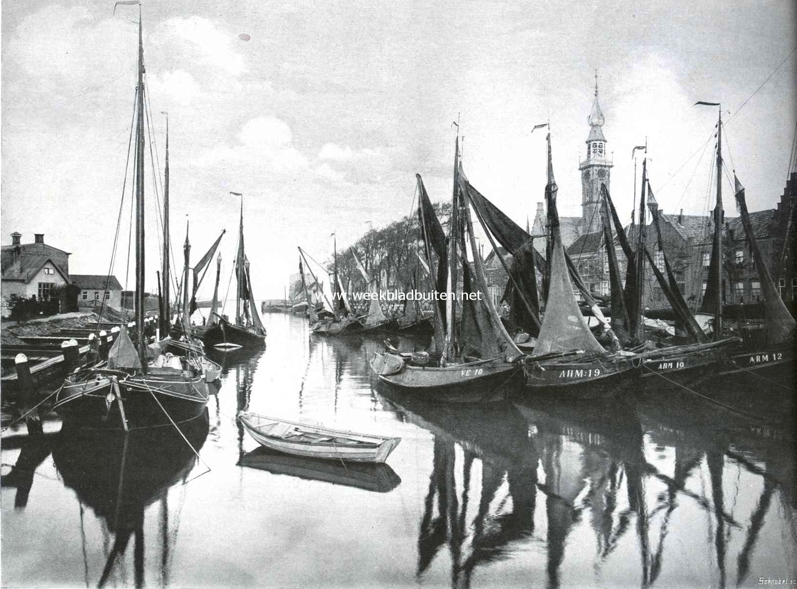 Veere. De haven