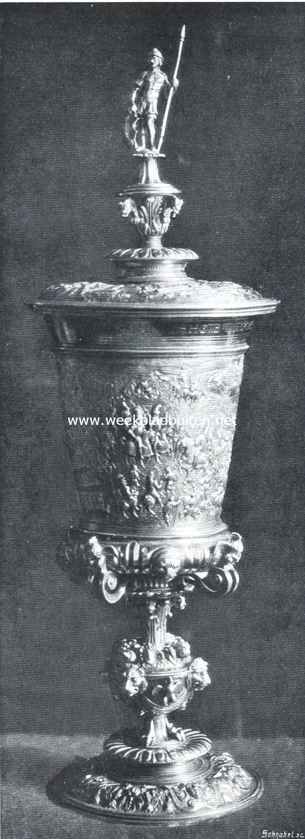 Veere. De beker van Maximiliaan van Oostenrijk