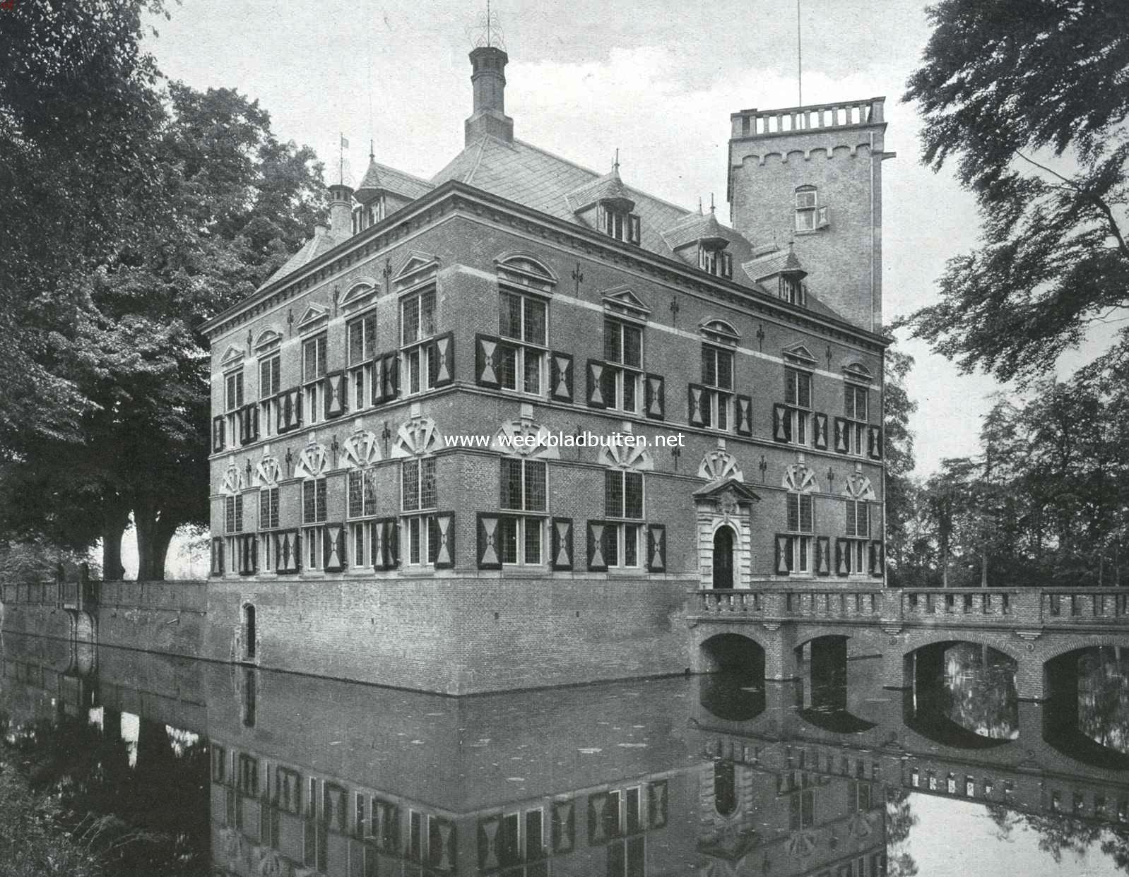 Het kasteel Nyenrode. De Noord-Oostzijde