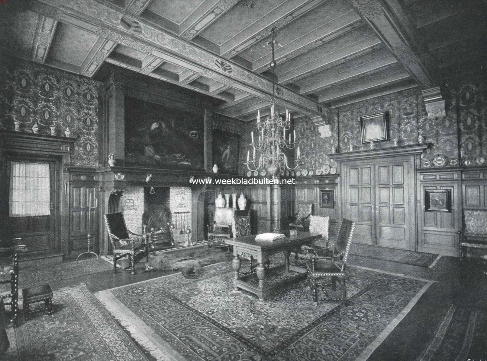 Kasteel Nyenrode. De ridderzaal