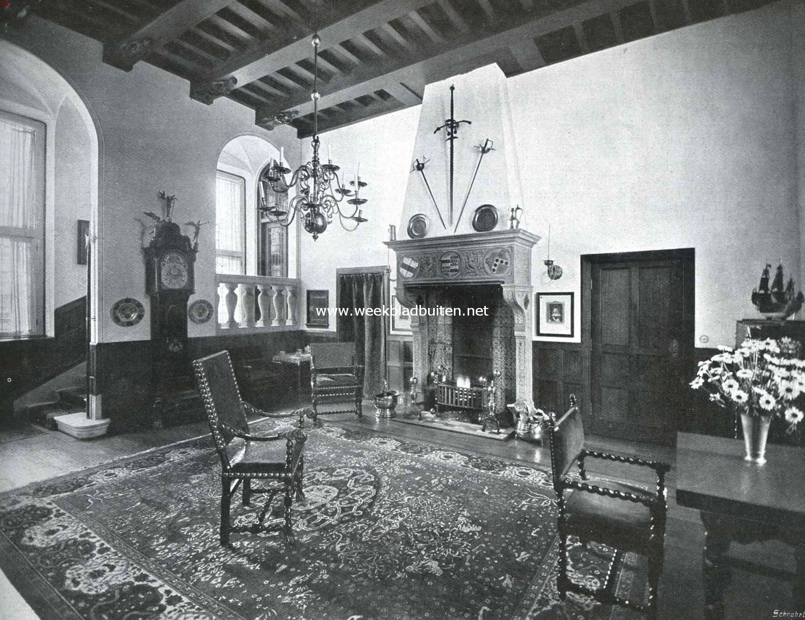 Kasteel Nyenrode. De hal